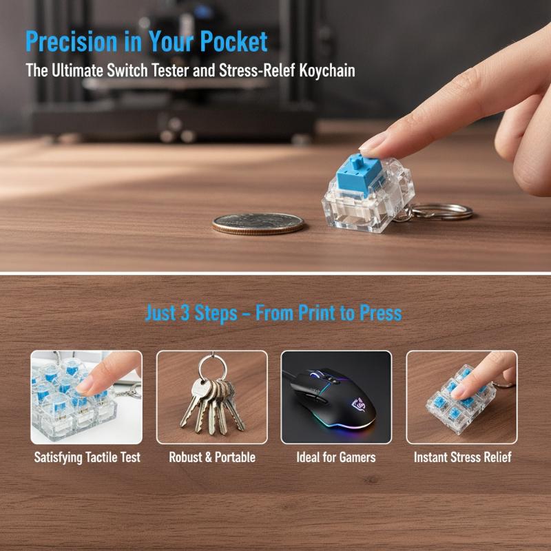 Keyboard Gaming Blue Switch - 50 unidades de interruptores mecânicos azuis